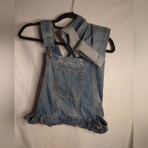 Women's Bohemian Denim Overalls Size XS